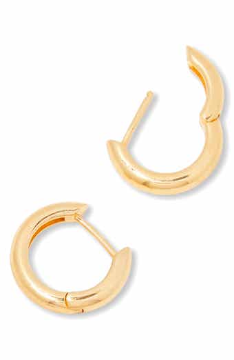 Brook and York Livia Huggie Hoop Earrings