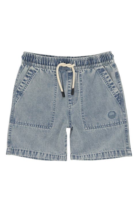 Kids' Cruz Pull-On Denim Shorts (Big Kid)