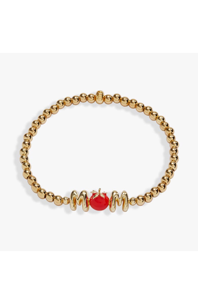 Alex and Ani Farmers' Market 'Mom' Stretch Bracelet, Main, color, 