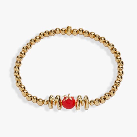 Farmers' Market 'Mom' Stretch Bracelet