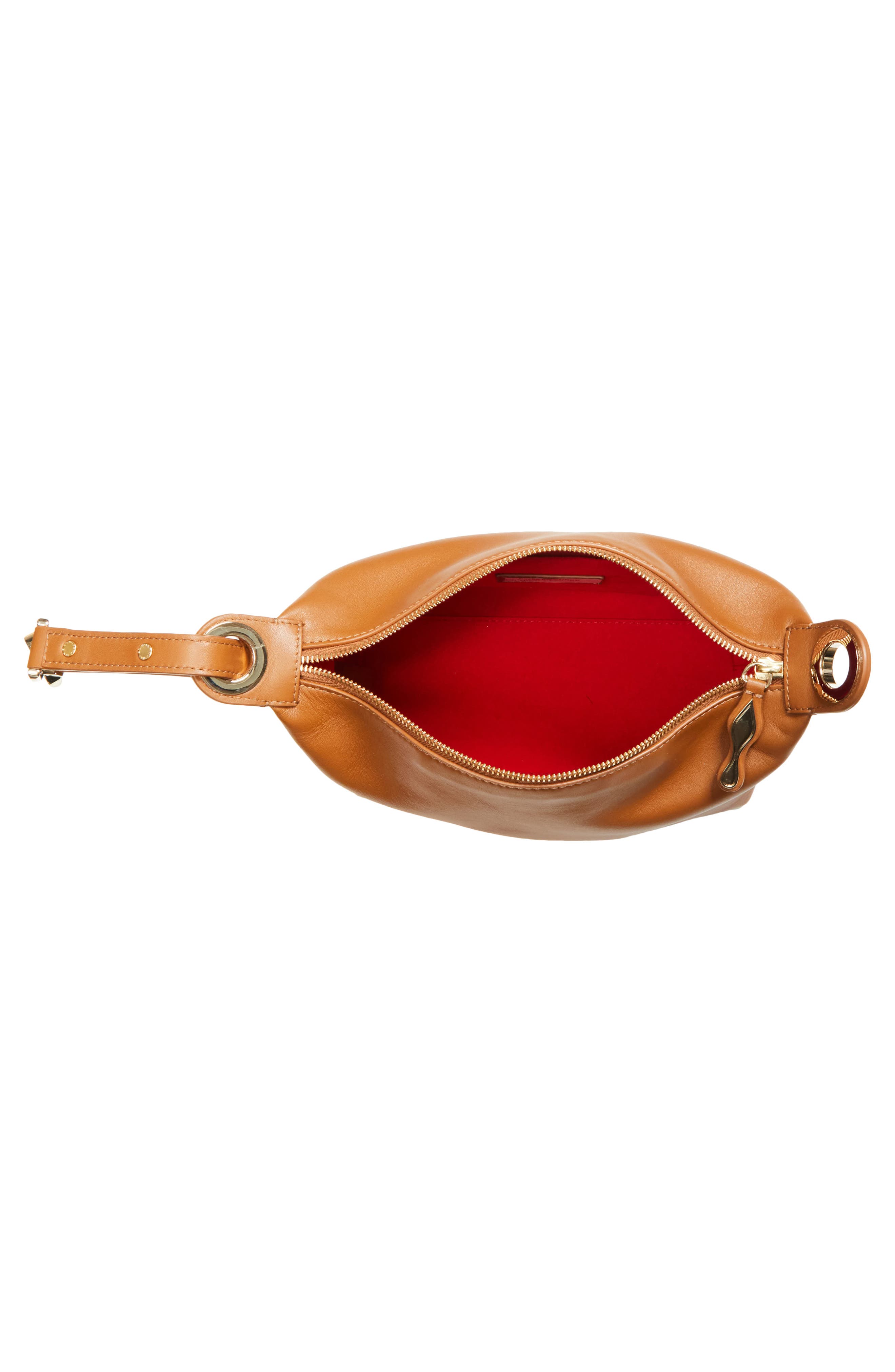 Flo Leather Pouch, Alternate, color, BG71 CUOIO
