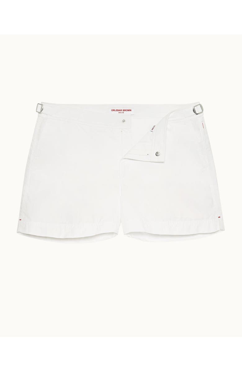 Orlebar Brown Springer Shortest-Length Swim Shorts, Alternate, color, White