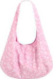 Lost Pattern "Paisley" Cotton Hobo Shoulder Bag