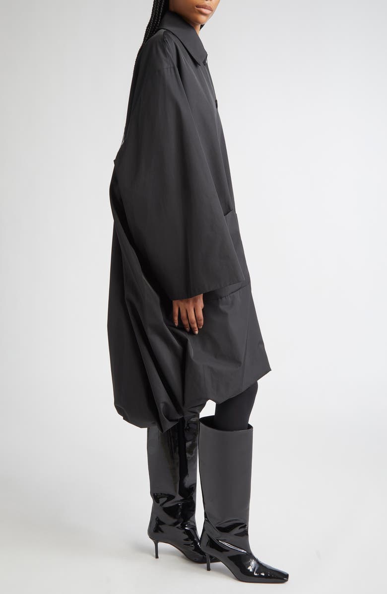 Proenza Schouler Verretta Coat, Alternate, color, Black