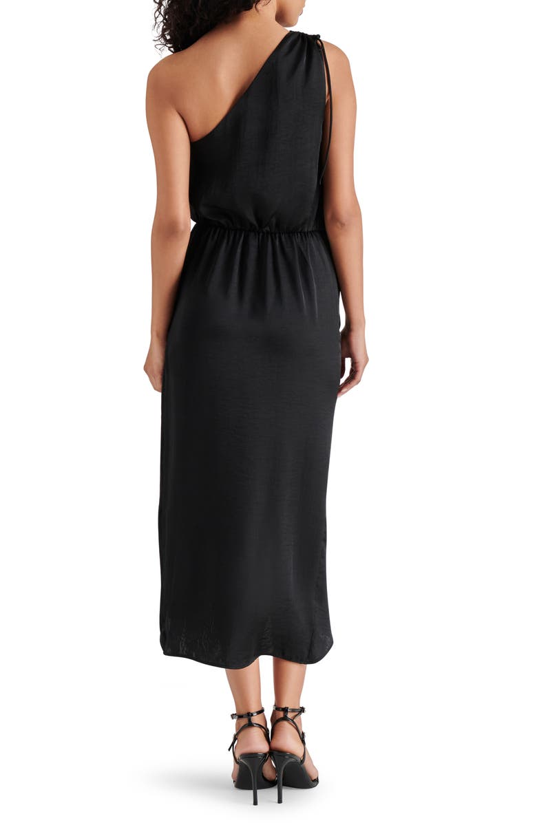 Steve Madden Adele One-Shoulder Satin Maxi Dress, Alternate, color, 