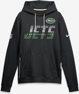 Nike Men's Nike Black New York Jets Sideline Standard Issue Top Prospect Dri-FIT Hoodie