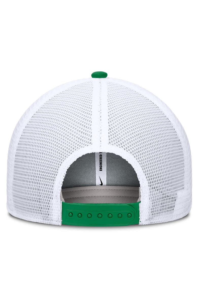 Nike Men's Nike Green/White Oregon Ducks Rise Primetime Performance Trucker Adjustable Hat, Alternate, color,