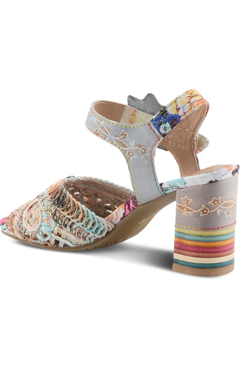 L'Artiste by Spring Step Cosmopleze Sandal, Alternate, color, Grey Multi