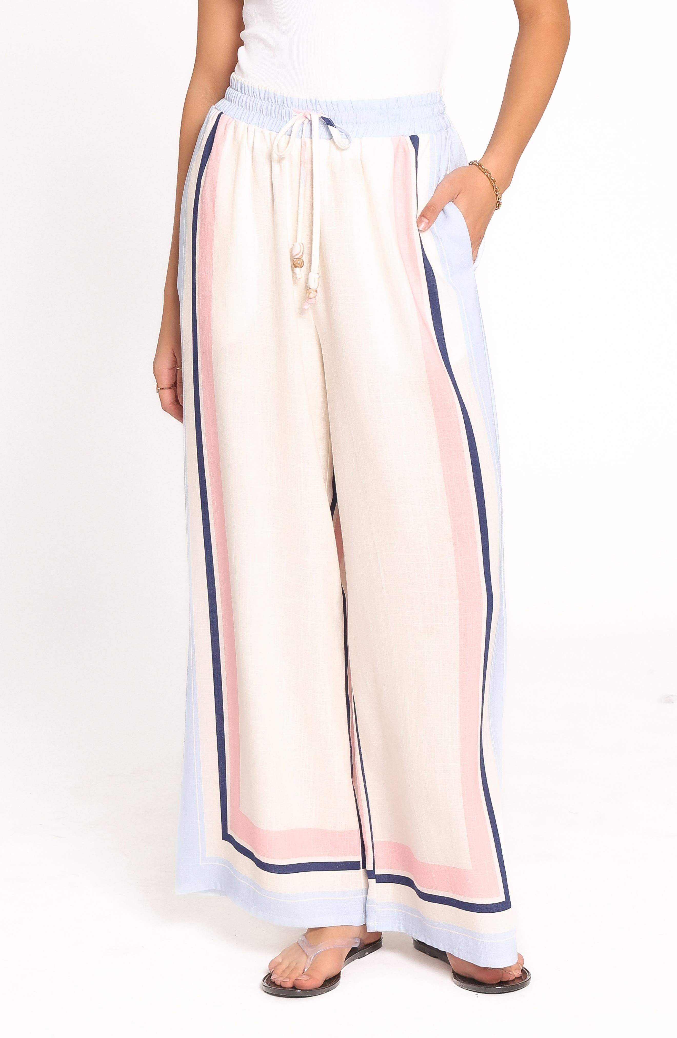 selected PINK/ BLUE STRIPE