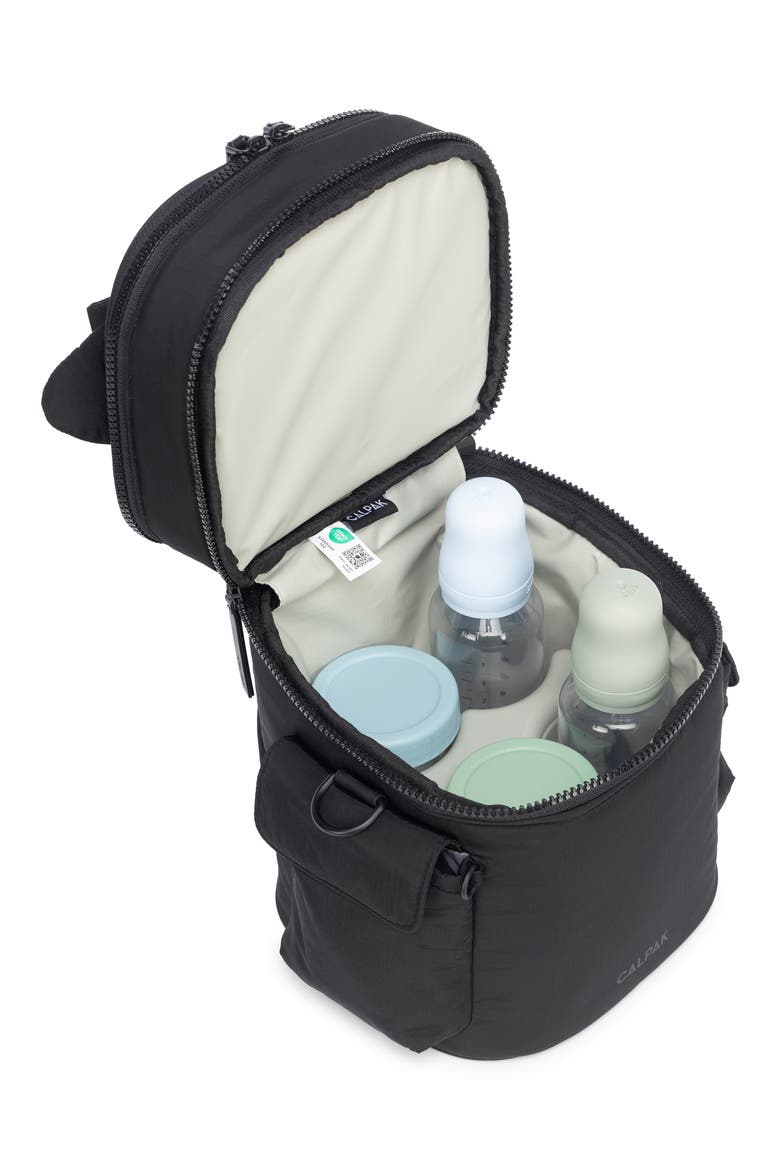 Insulated Baby Bottle Bag, Alternate, color, BLACK
