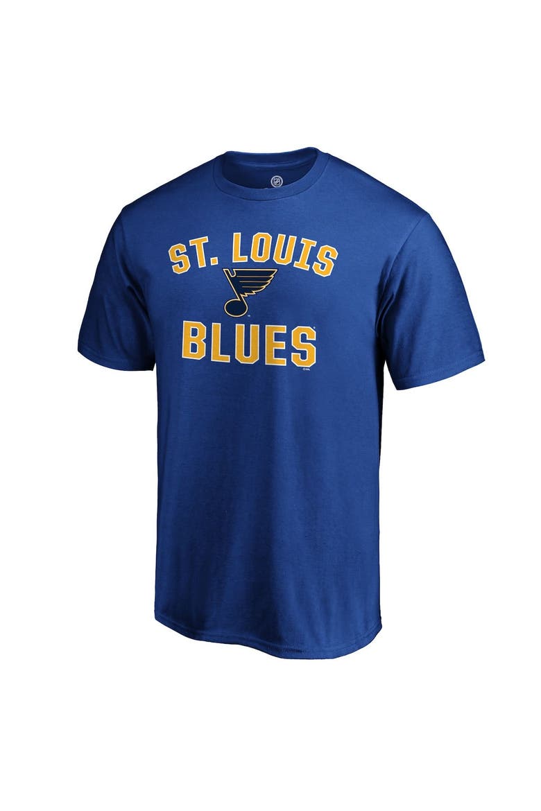 Men's Fanatics Branded Blue St. Louis Blues Team Victory Arch T-Shirt, Alternate, color, BLUE