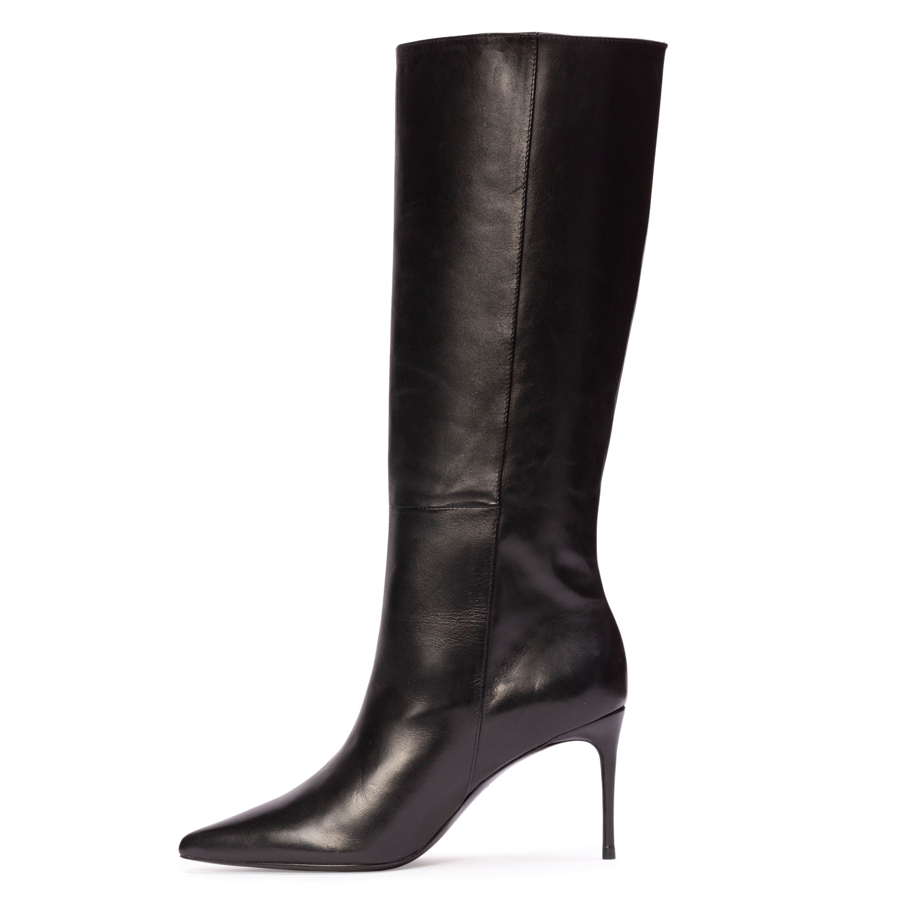 Kath 80 Boot, Alternate, color, Black Leather