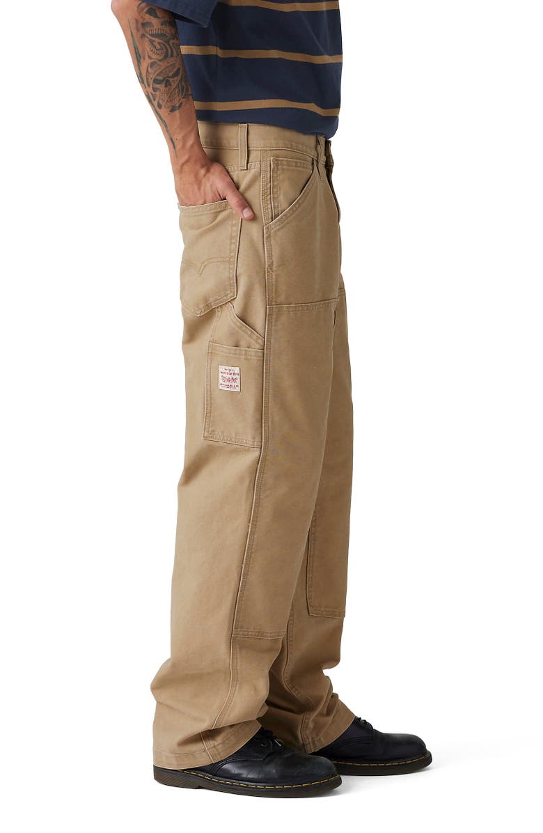 Levi's 568<sup>™</sup> Loose Straight Leg Double Knee Jeans, Alternate, color, Tigers Eye Canvas