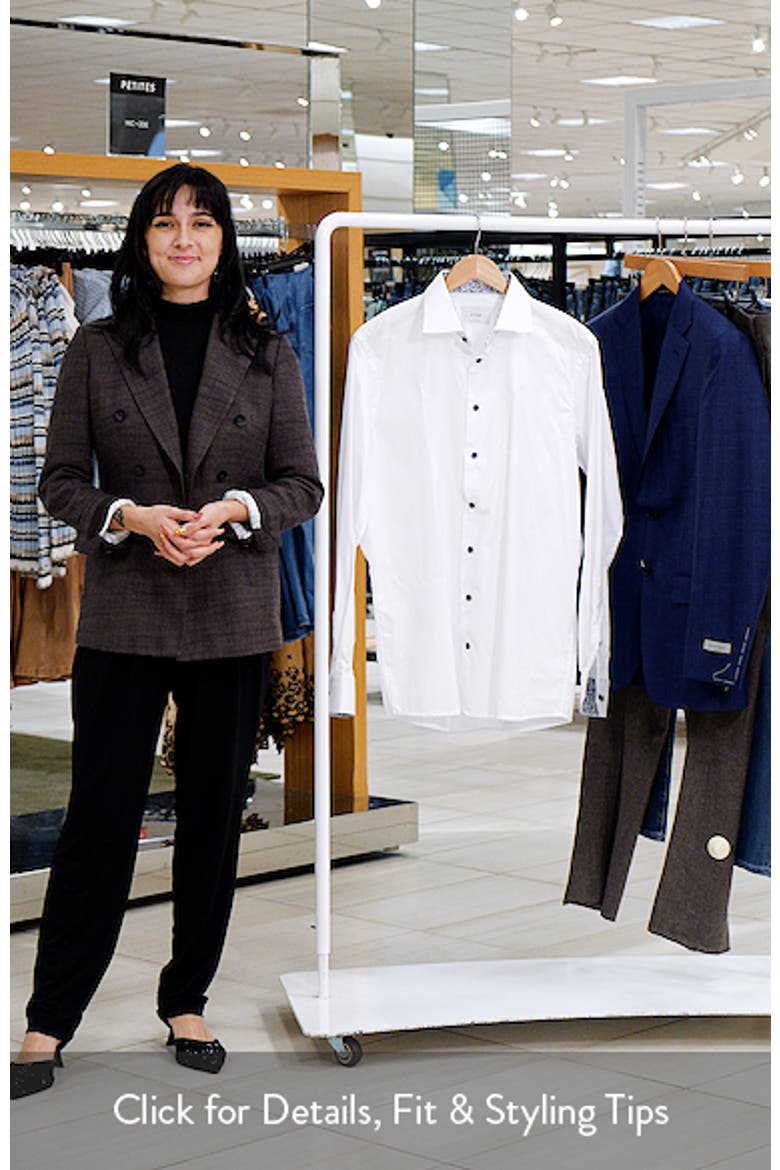 Contemporary Fit Twill Dress Shirt video