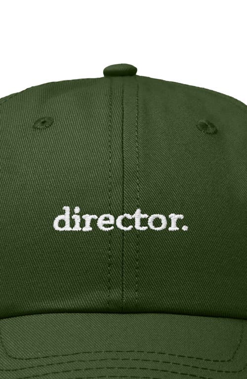 DALIX DALIX DIRECTOR EMBROIDERED LOW CROWN CAP 