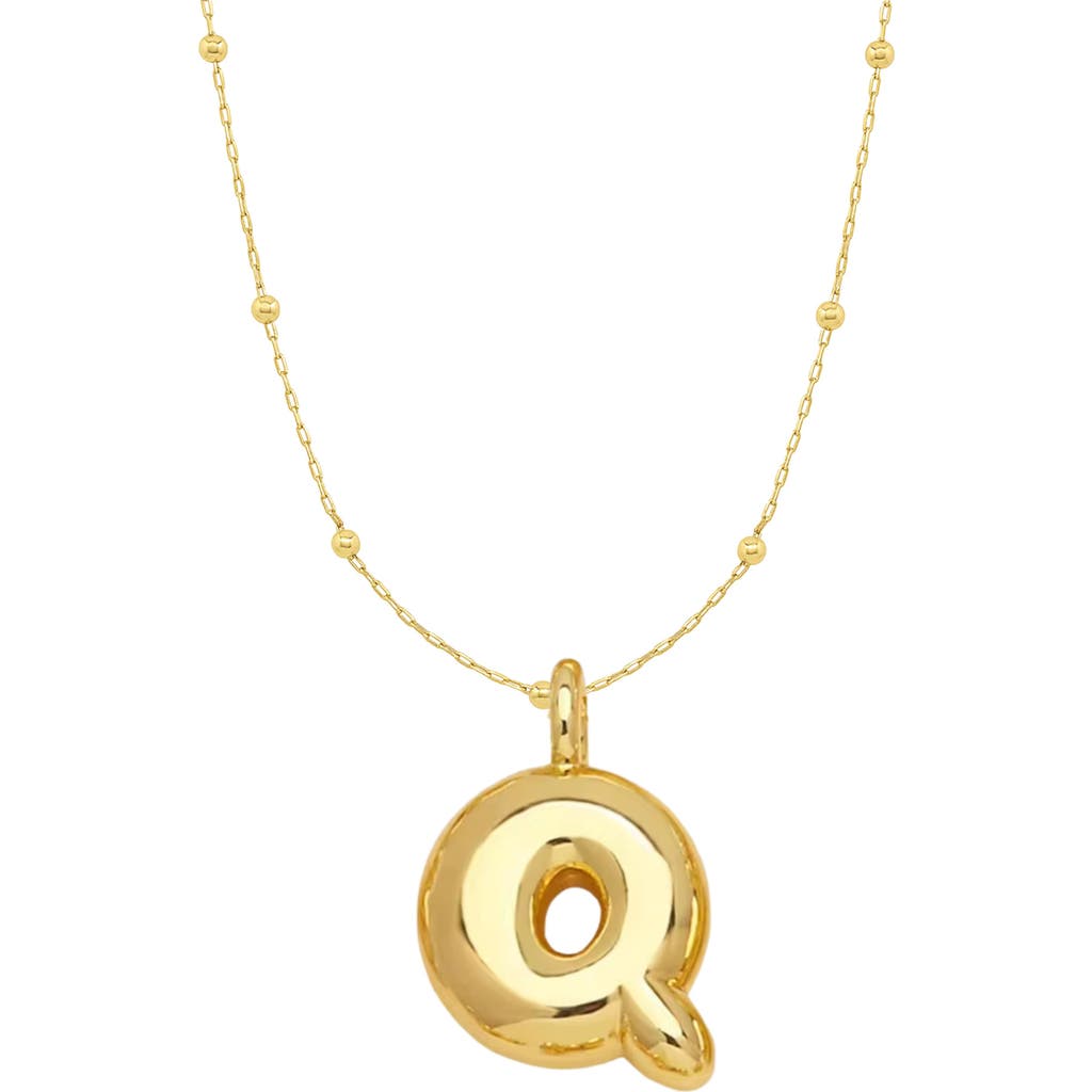 Emma Rae Bubble Initial Necklace