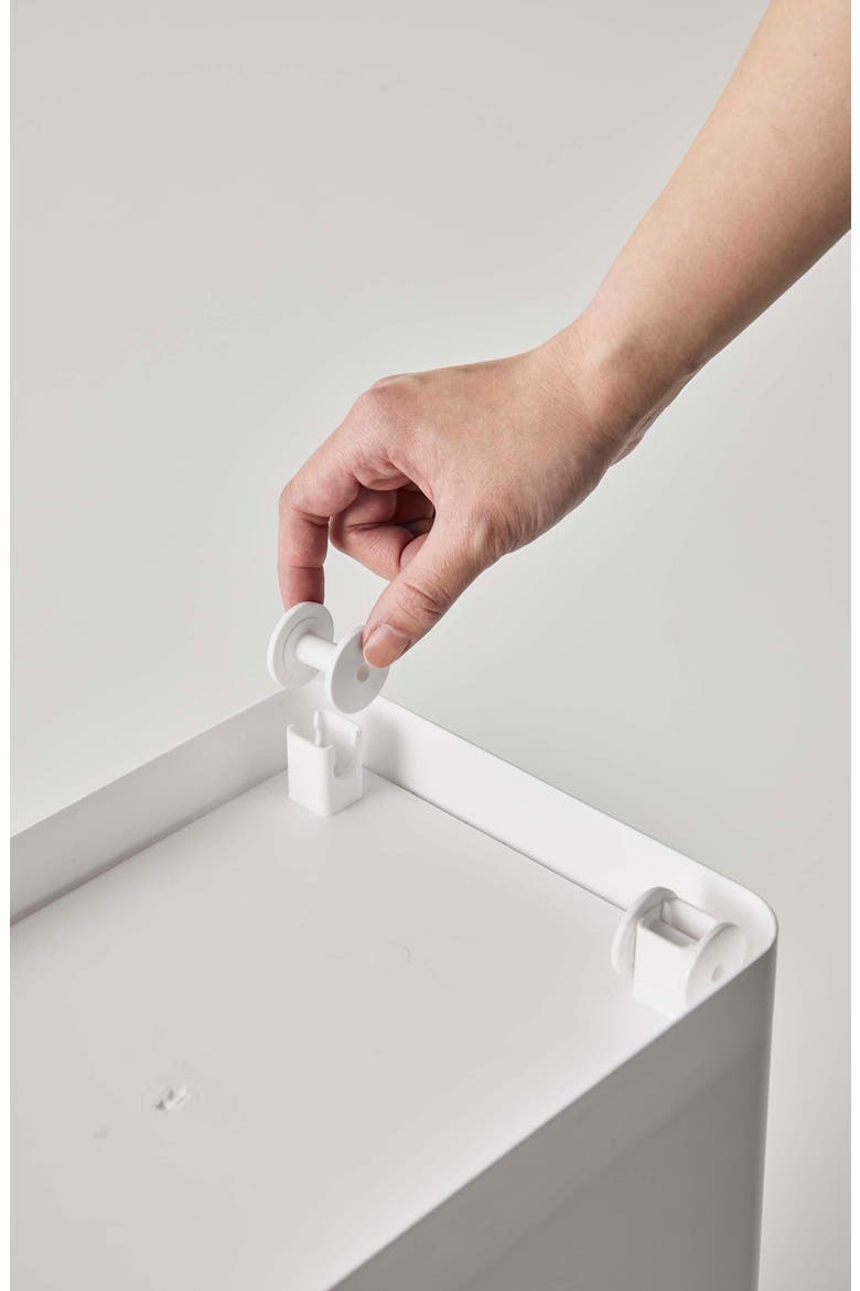 Extra-Large Airtight Pet Rolling Food Storage Container, Alternate, color, WHITE