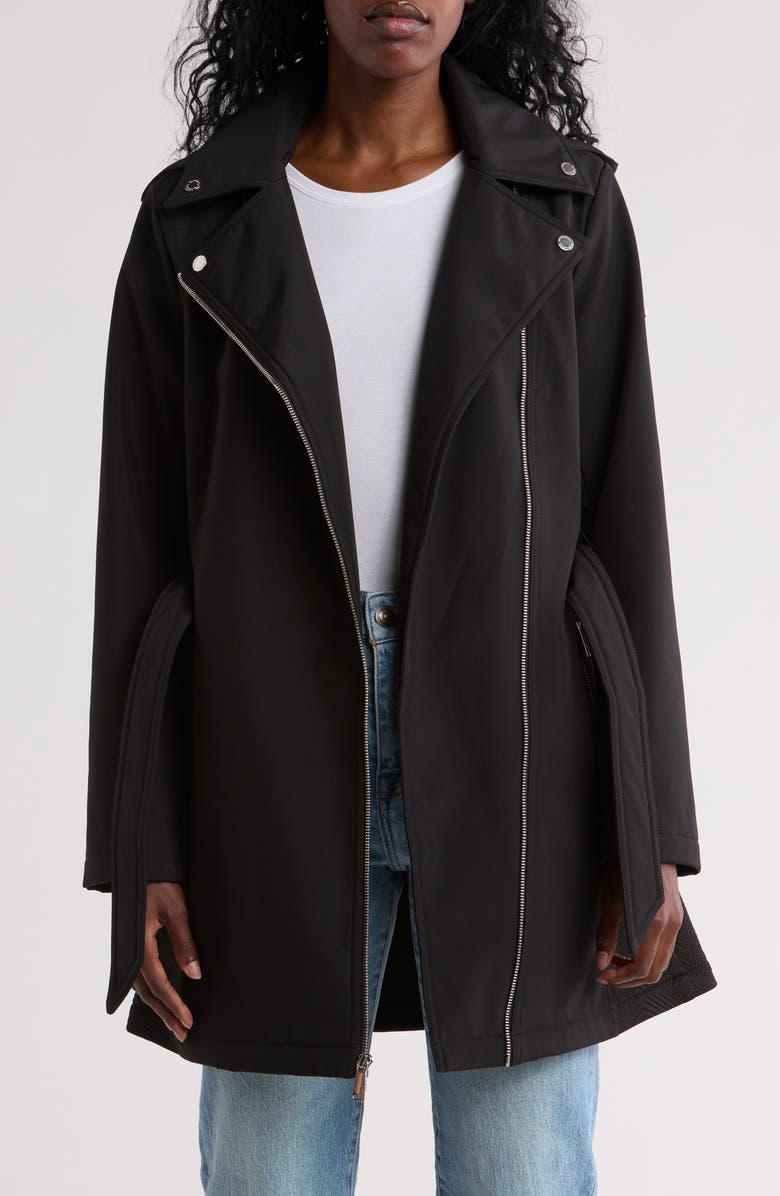 BCBGeneration Asymmetric Belted Jacket, Alternate, color, 