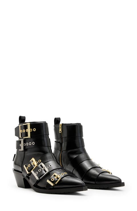 Jane Buckle Bootie