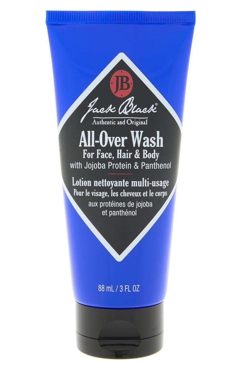Jack Black Travel Size All-Over Wash for Face, Hair & Body, Alternate, color,