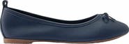 Forever & Always Shoes Florence Leather Ballerina Flats