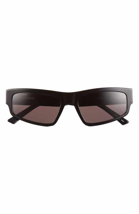 Balenciaga 56mm Rectangular Sunglasses