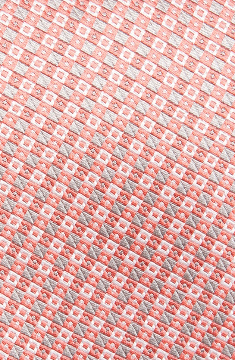 David Donahue Geometric Silk Tie, Alternate, color, 