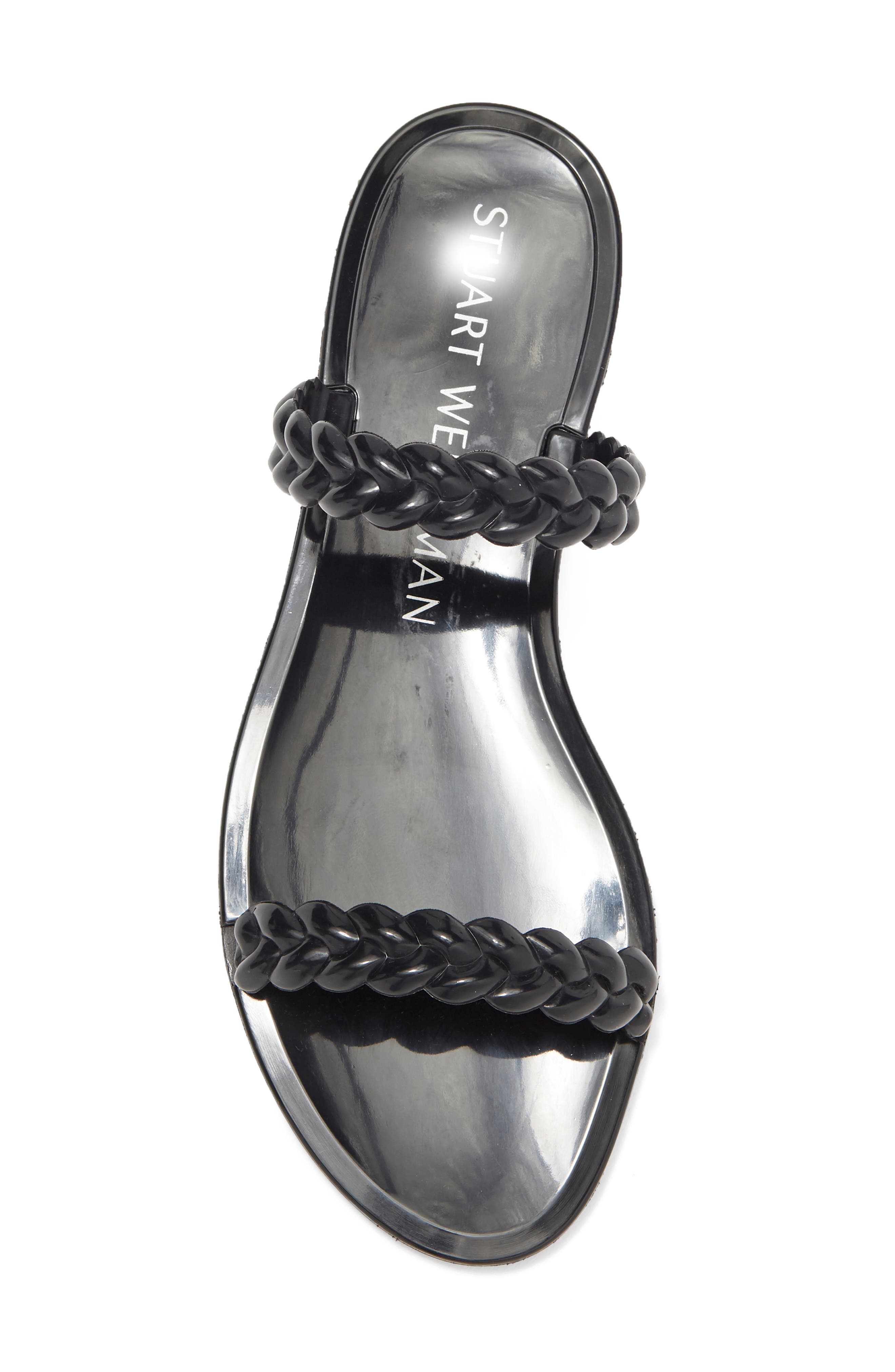Stuart Weitzman Braida Sawyer Jelly Sandal, Alternate, color, 