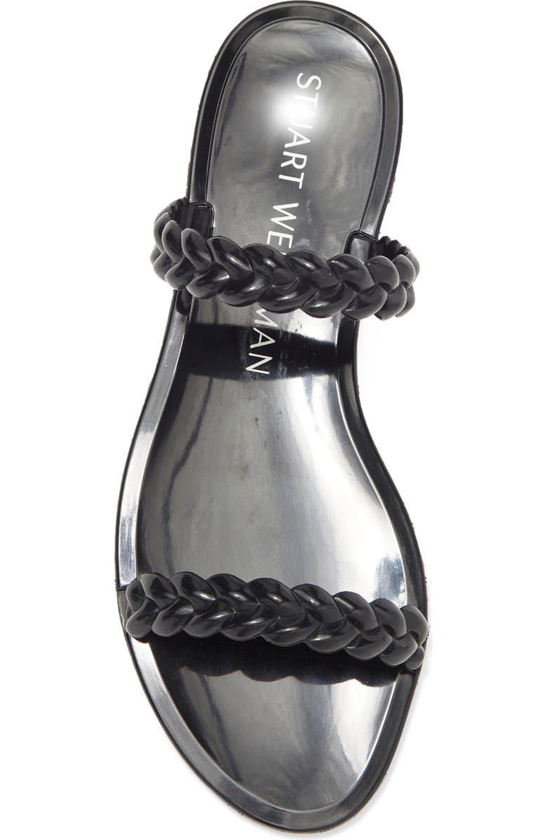 Stuart Weitzman Braida Sawyer Jelly Sandal, Alternate, color,