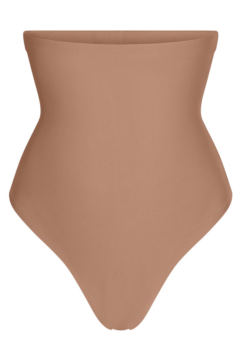 Body Core Sculpt High Waist Thong, Alternate, color, SIENNA