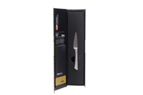 Cuisine::pro Damashiro 3.5" Paring Knife In Silver