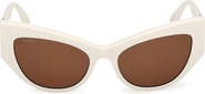 Max Mara 54mm Cat Eye Sunglasses