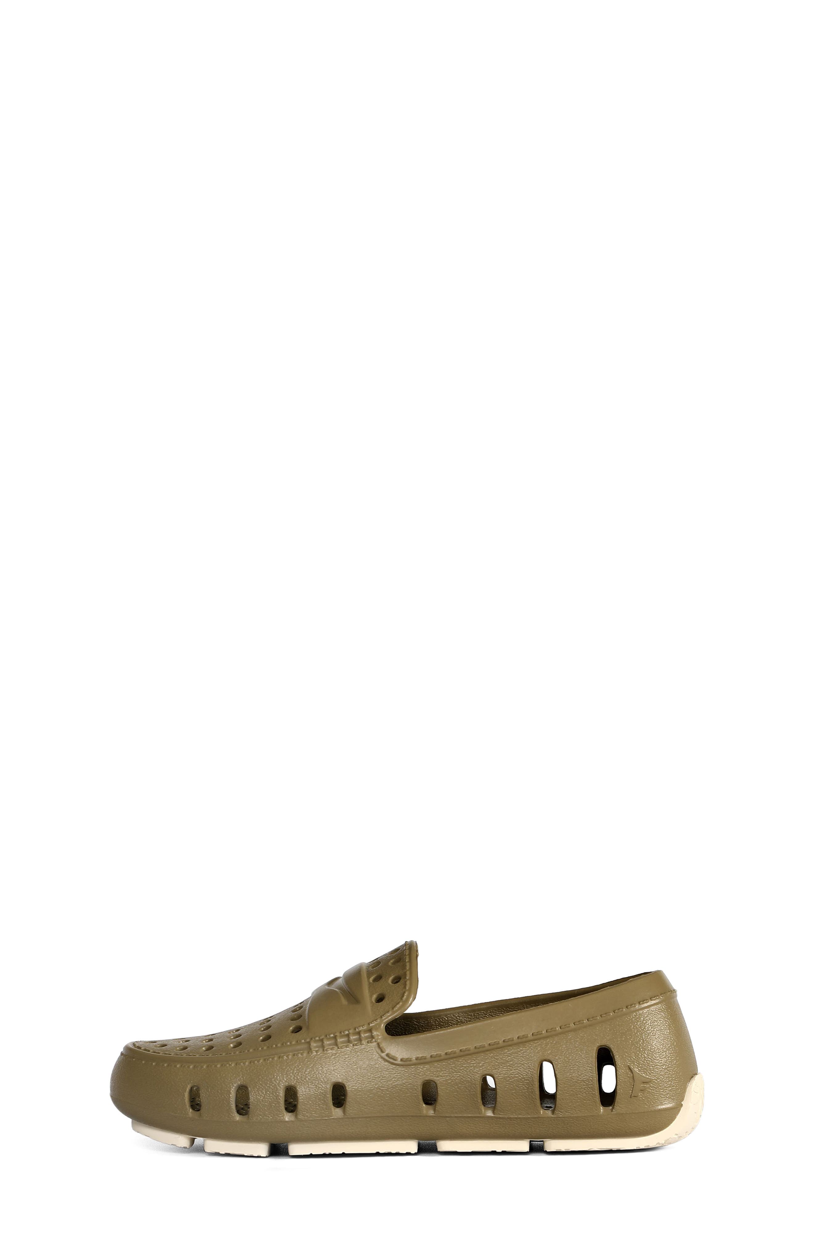 Kids' Prodigy Driver Classic Slip-On, Alternate, color, OLIVE BRANCH/COCONUT