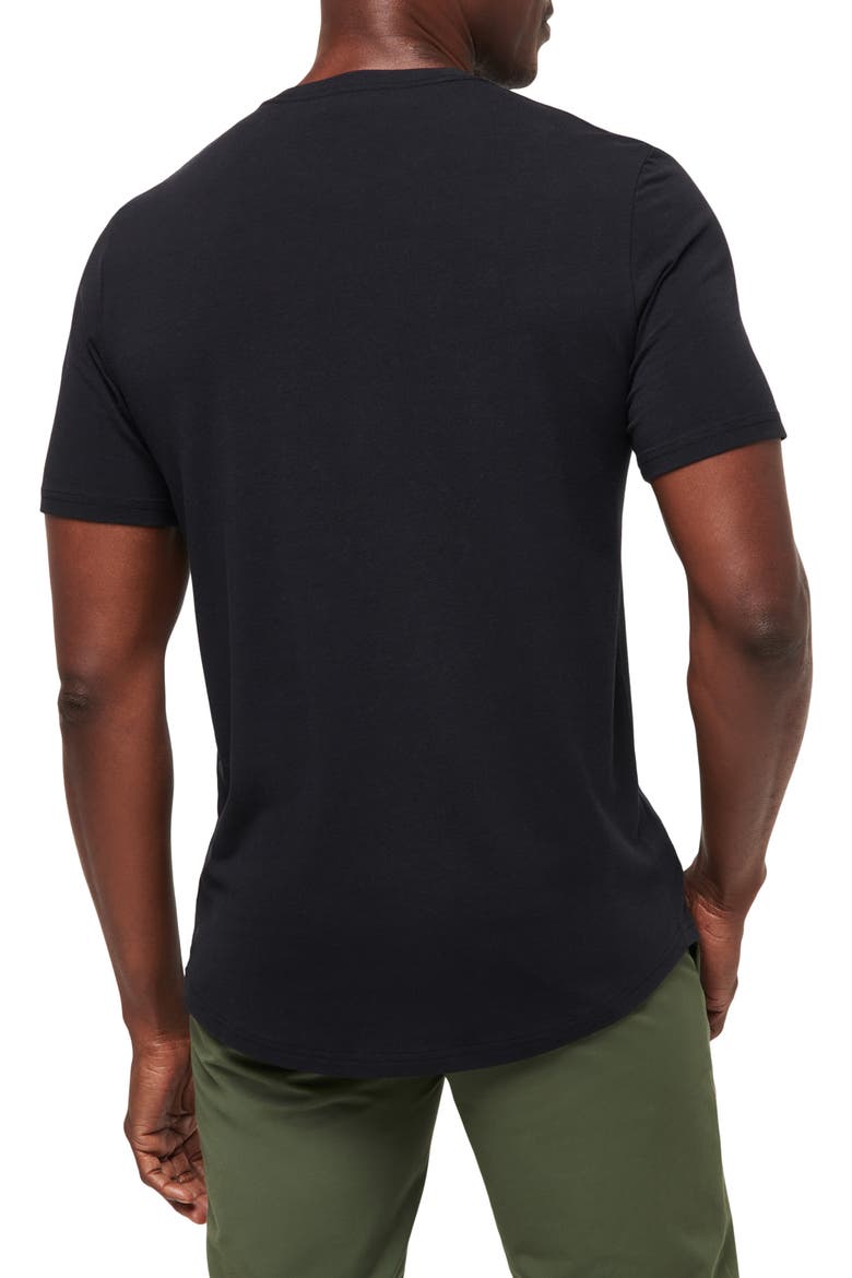 Cloud Crewneck T-Shirt, Alternate, color, BLACK