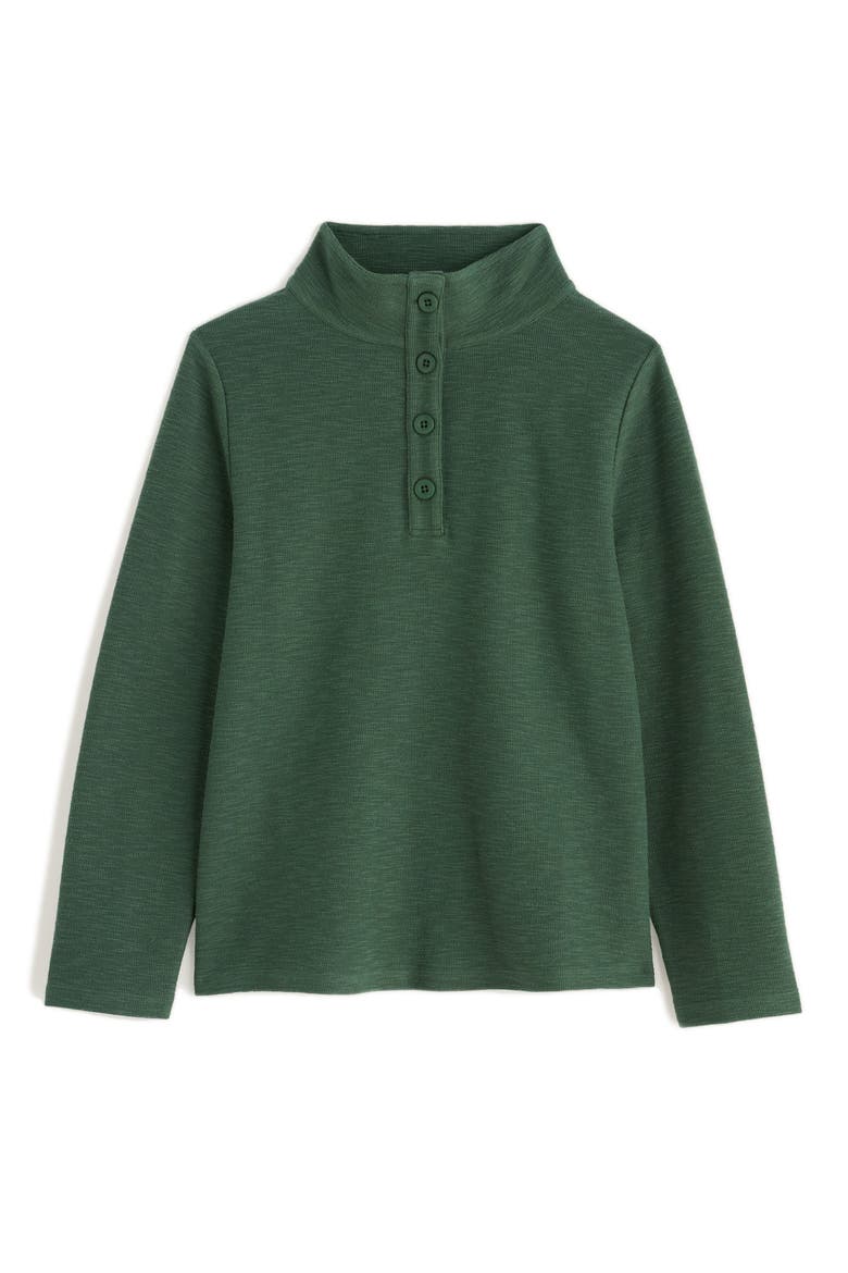 Last Boat Button-Up Sweatshirt, Alternate, color, LIGHT COPPICE