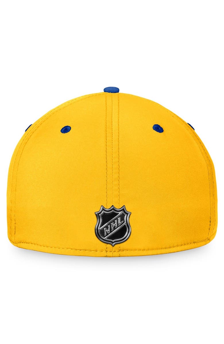 FANATICS Men's Fanatics Branded Blue/Gold St. Louis Blues Authentic Pro Rink Camo Flex Hat, Alternate, color, 