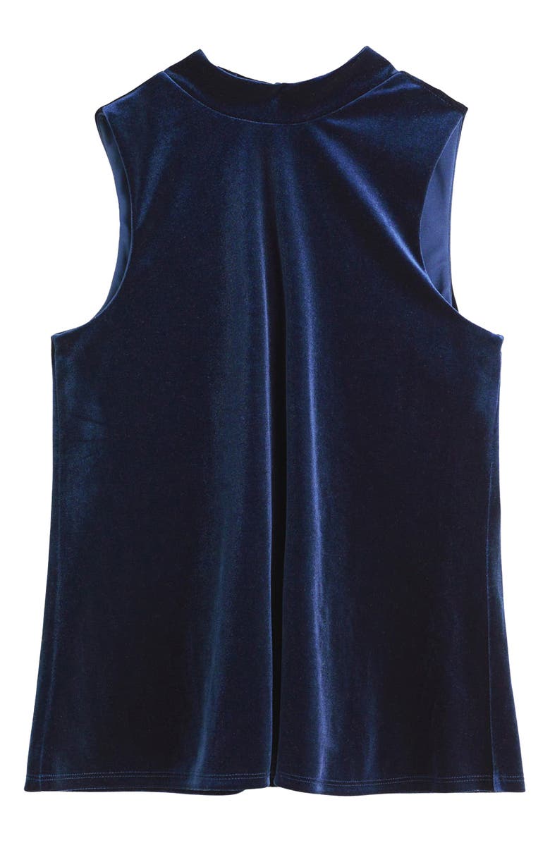 Seasalt Cornwall Winter Cherry Sleeveless Velvet Top, Alternate, color, 