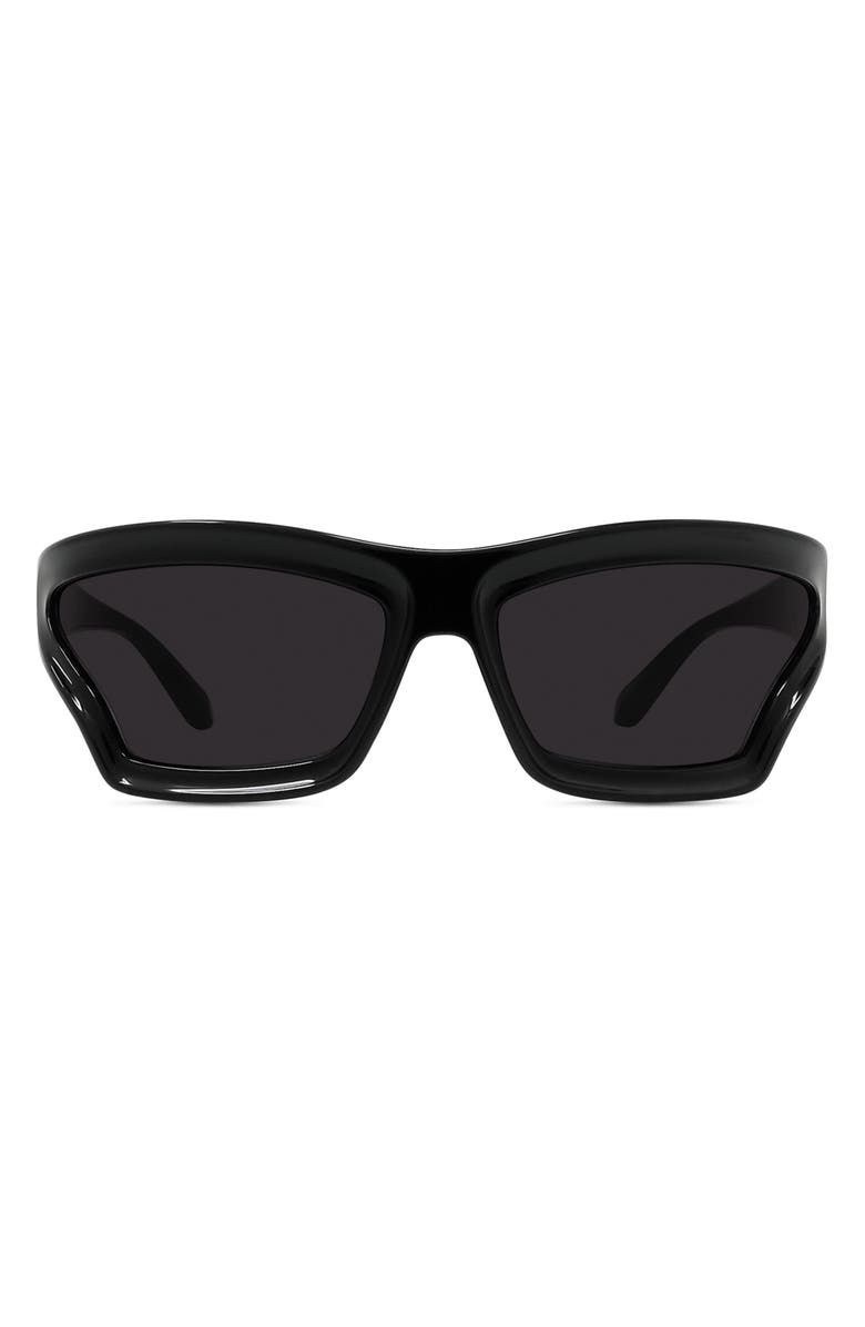 Loewe x Paula's Ibiza 70mm Oversize Mask Sunglasses, Main, color,