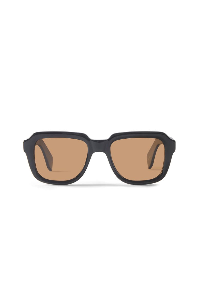 French Kiwis Eyewear Reuben Sunglasses, Main, color, Black