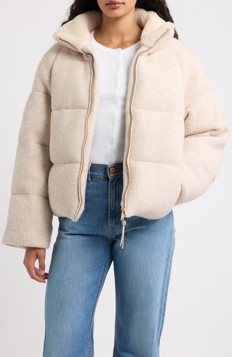 Vareta Knit Puffer Jacket