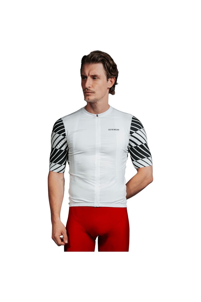 Swiftride Optical Jersey - Men's, Main, color, White/Black