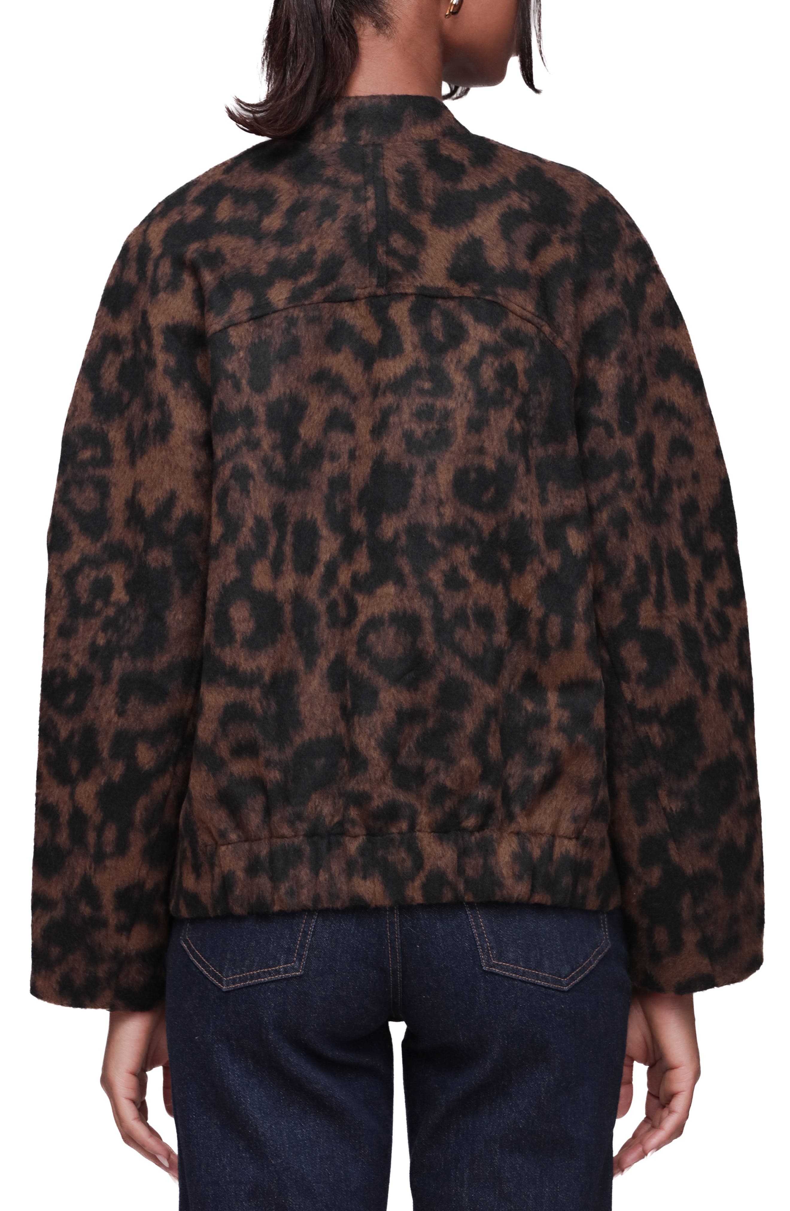 Fuzzy Bomber Jacket - image 2