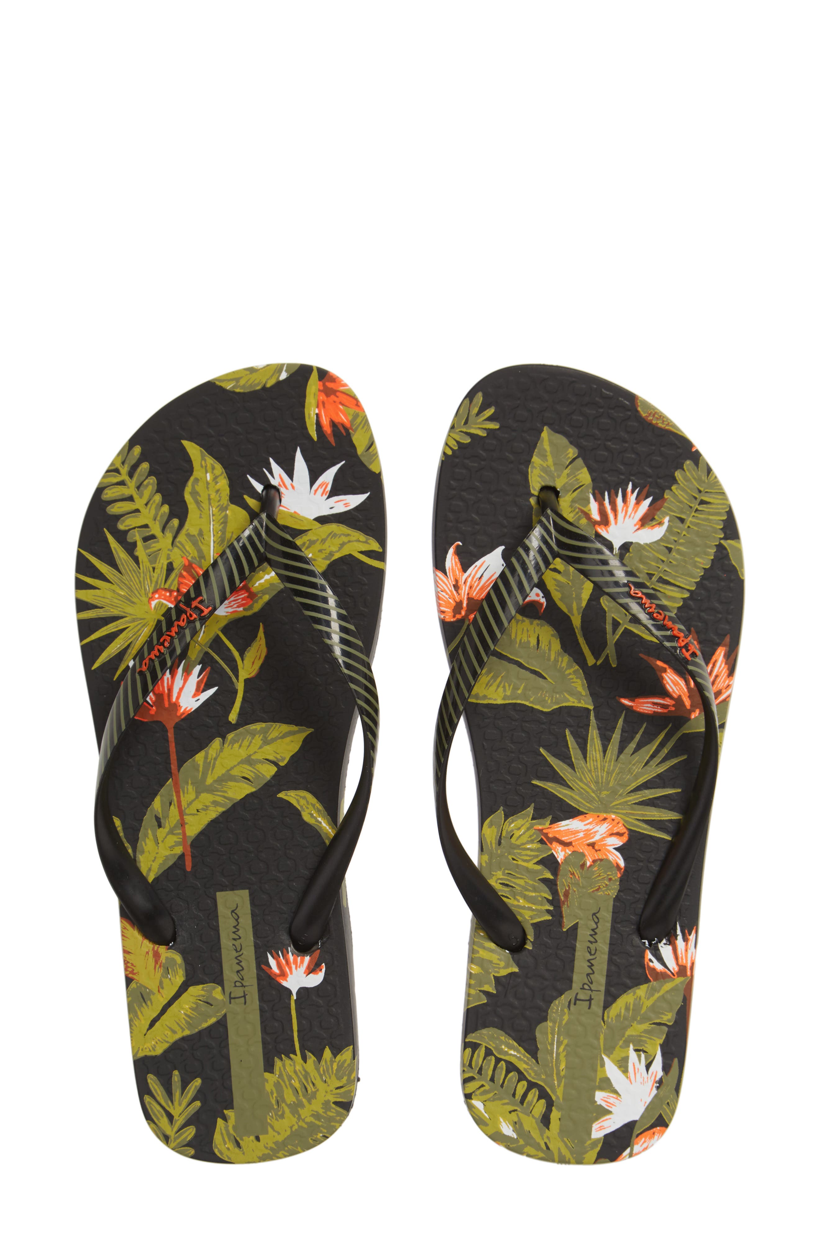 Paradise Flip Flop, Main, color, BLACK