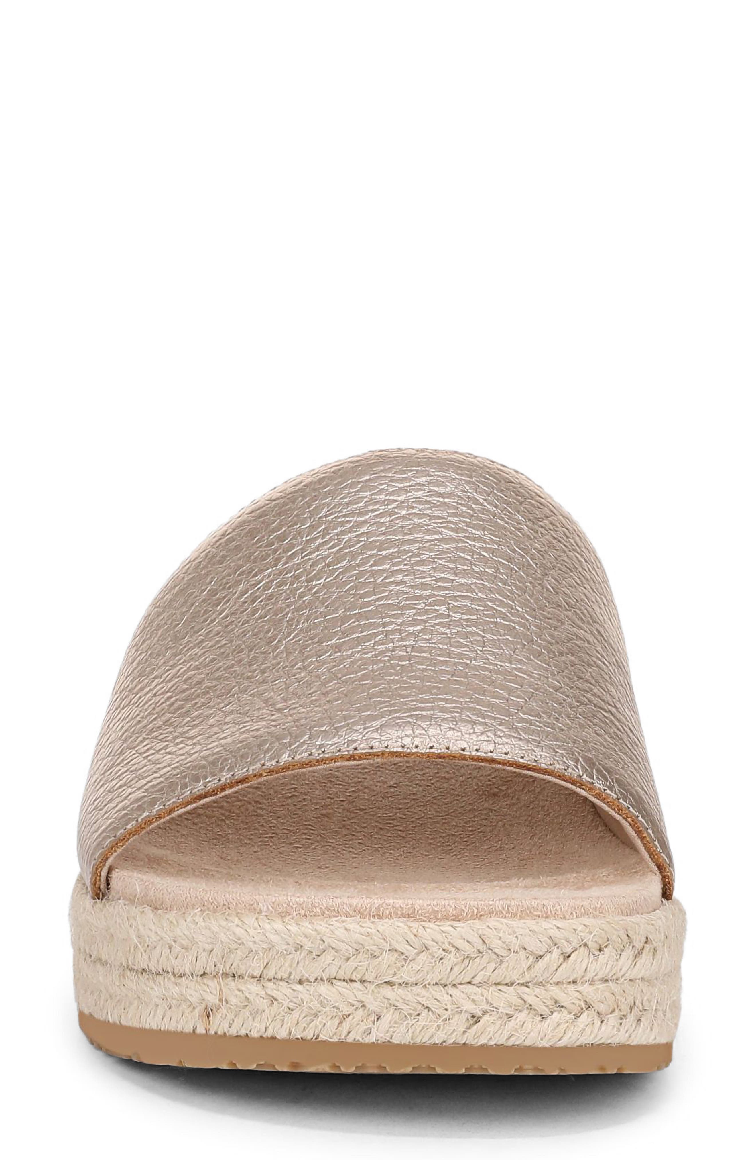 Yasmina Slide Sandal, Alternate, color, BRONZE