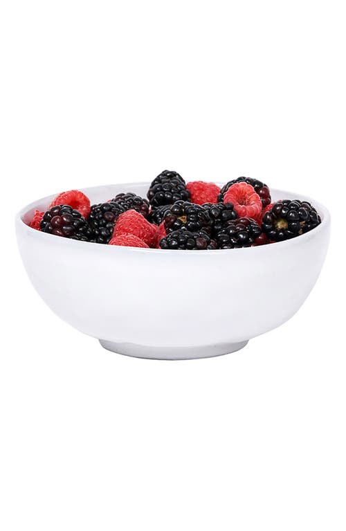 Juliska Puro Whitewash Berry Bowl In Whitewash