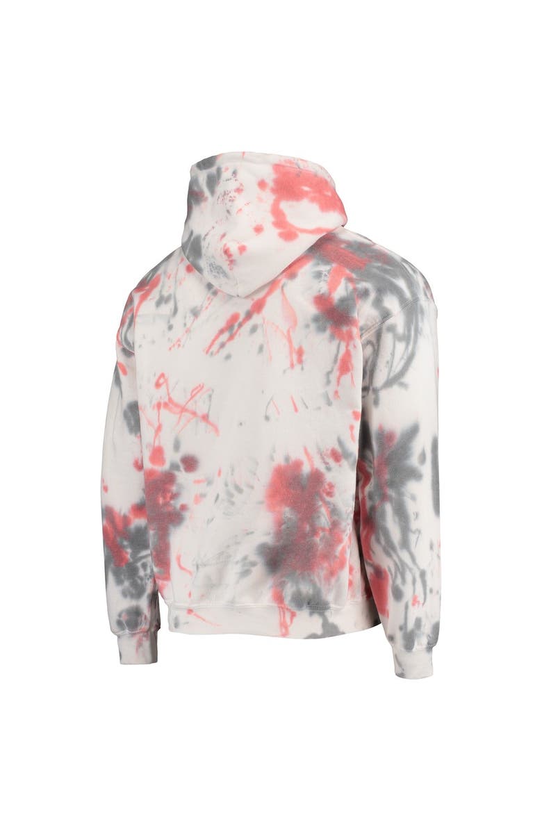 Junk Food Men's Junk Food Cream Houston Rockets Tie-Dye Pullover Hoodie, Alternate, color, 