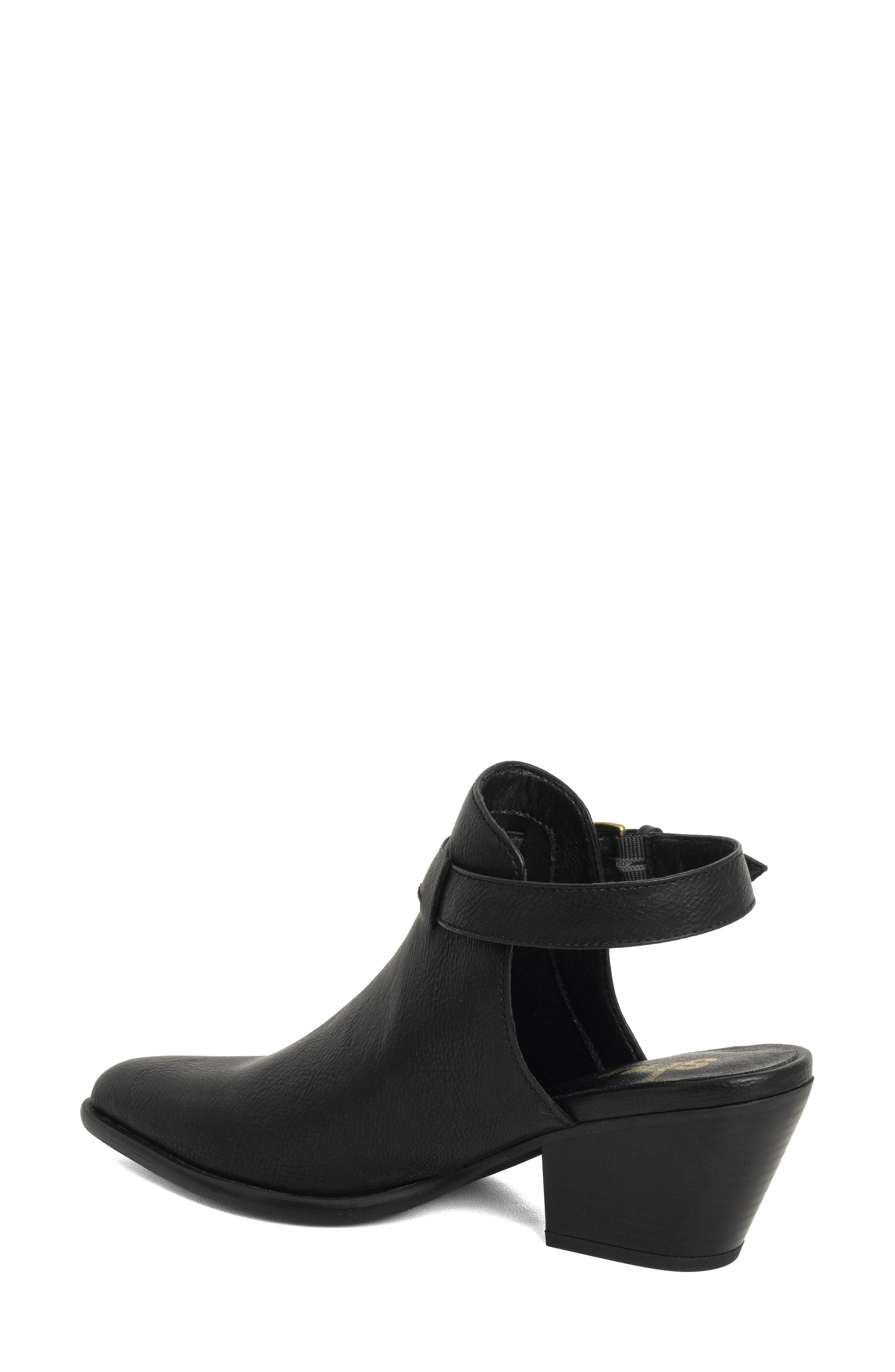 SHUSHOP Nelly Pointed Toe Bootie, Alternate, color, Black