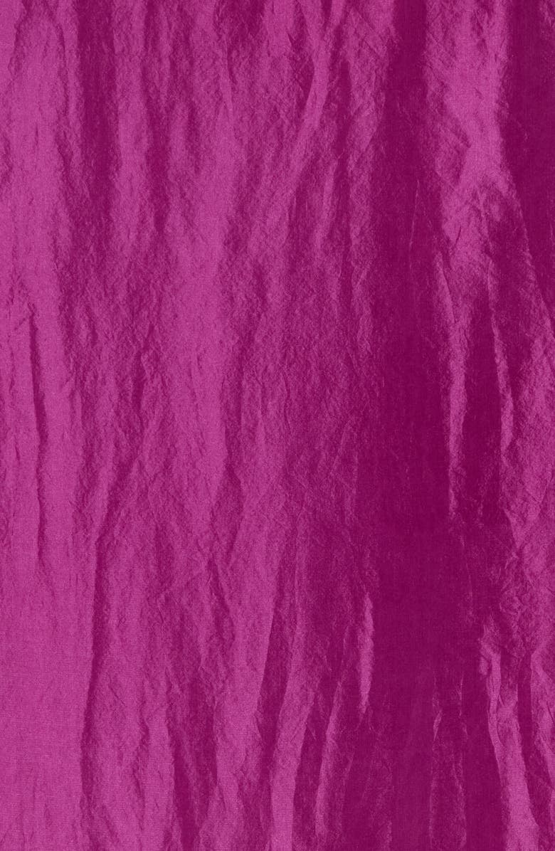 Eileen Fisher Washed Silk Scarf, Alternate, color, Grape