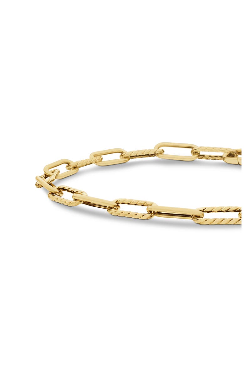 DY Madison® Chain Bracelet in 18K Yellow Gold, 4mm, Alternate, color, 18K YELLOW GOLD