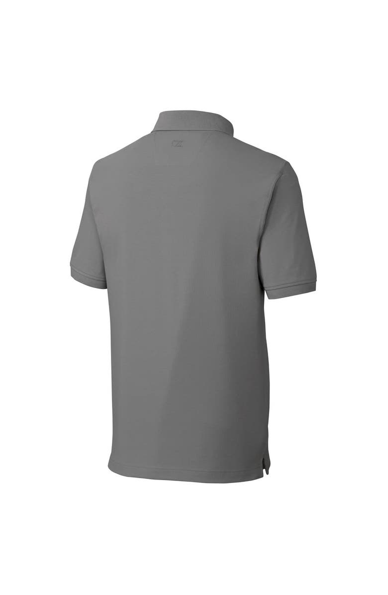 Cutter & Buck Men's Cutter & Buck Gray Round Rock Express Big & Tall DryTec Advantage Tri-Blend Pique Polo, Alternate, color,